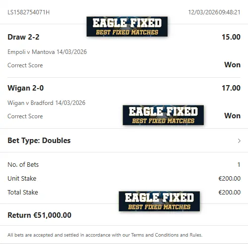 Correct Fixed Matches